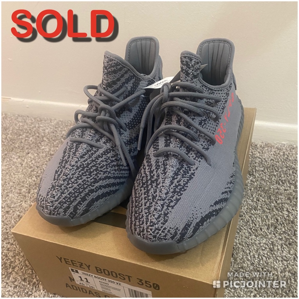 ‼️SOLD‼️Adidas Yeezy Boost 350 V2 ‘BELUGA 2.0